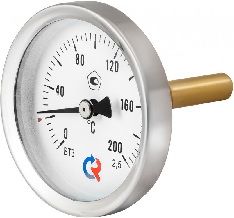 Термометр БТ-31.211 (0-160°C) М20×1.5. 46.2,5 с ГЗ (РОСМА)